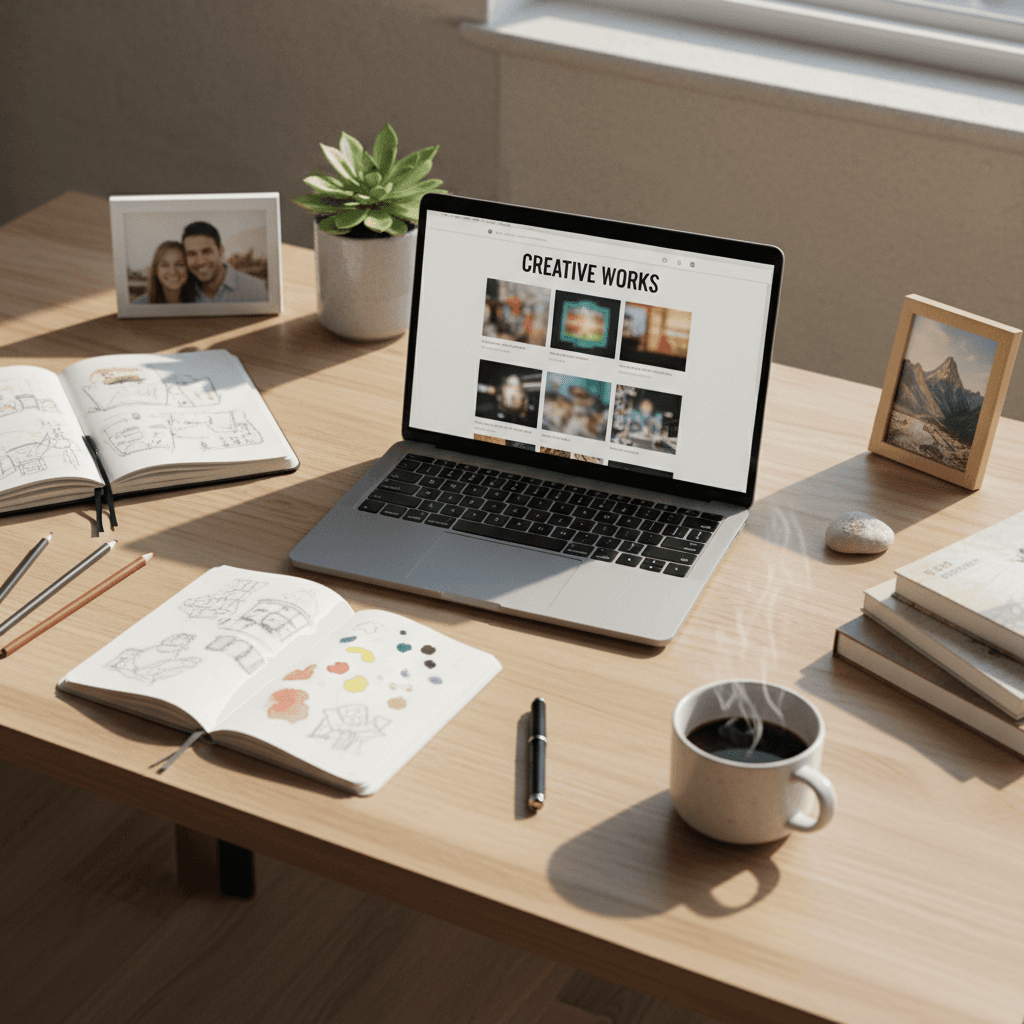 فريق عمل متكامل يعرض خدمات ويب وفيديو وتصميم رقمية